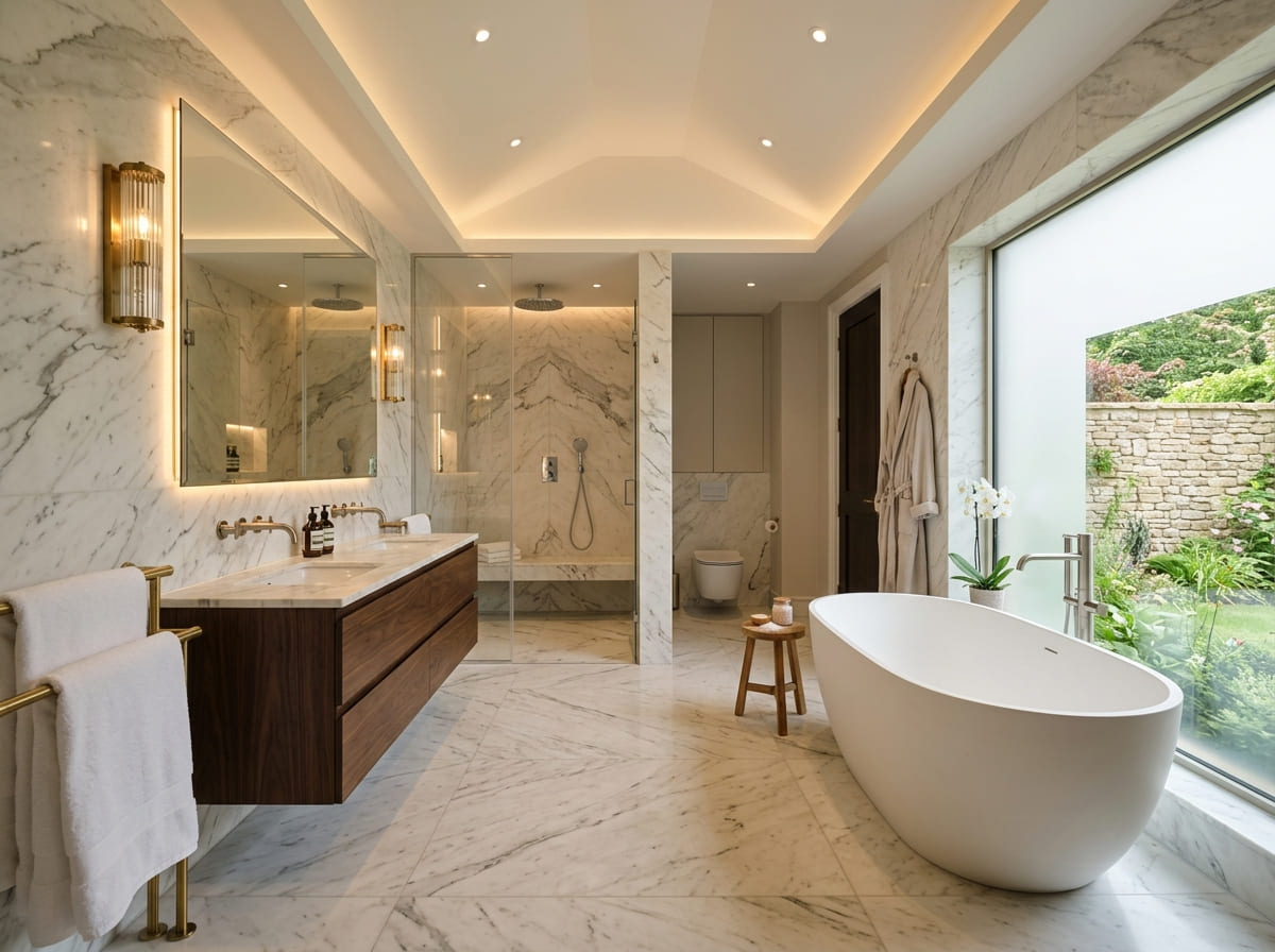 Custom Bathroom Renovation in Crossville